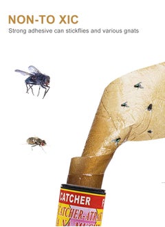 URbazaar 20 Rolls Disposable Fly Trap Catcher Fly Catcher Insect Trap Hanging Style Pest Control  - Image 3