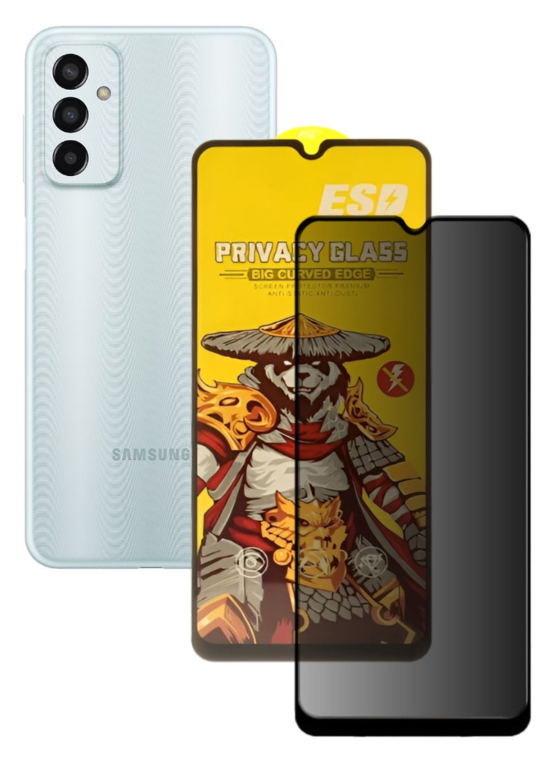 ESD Tempered Dustproof Privacy Glass Screen Protector Compatible For Samsung Galaxy M13 - Image 1