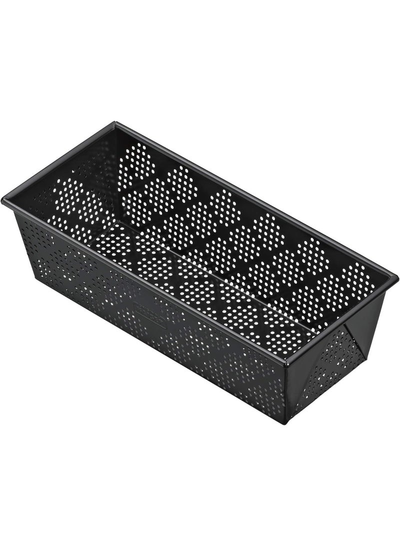 كايزر صينية خبز مثقبة من إنسبيريشن، مقاس 25 سم، لون أسود - Image 5