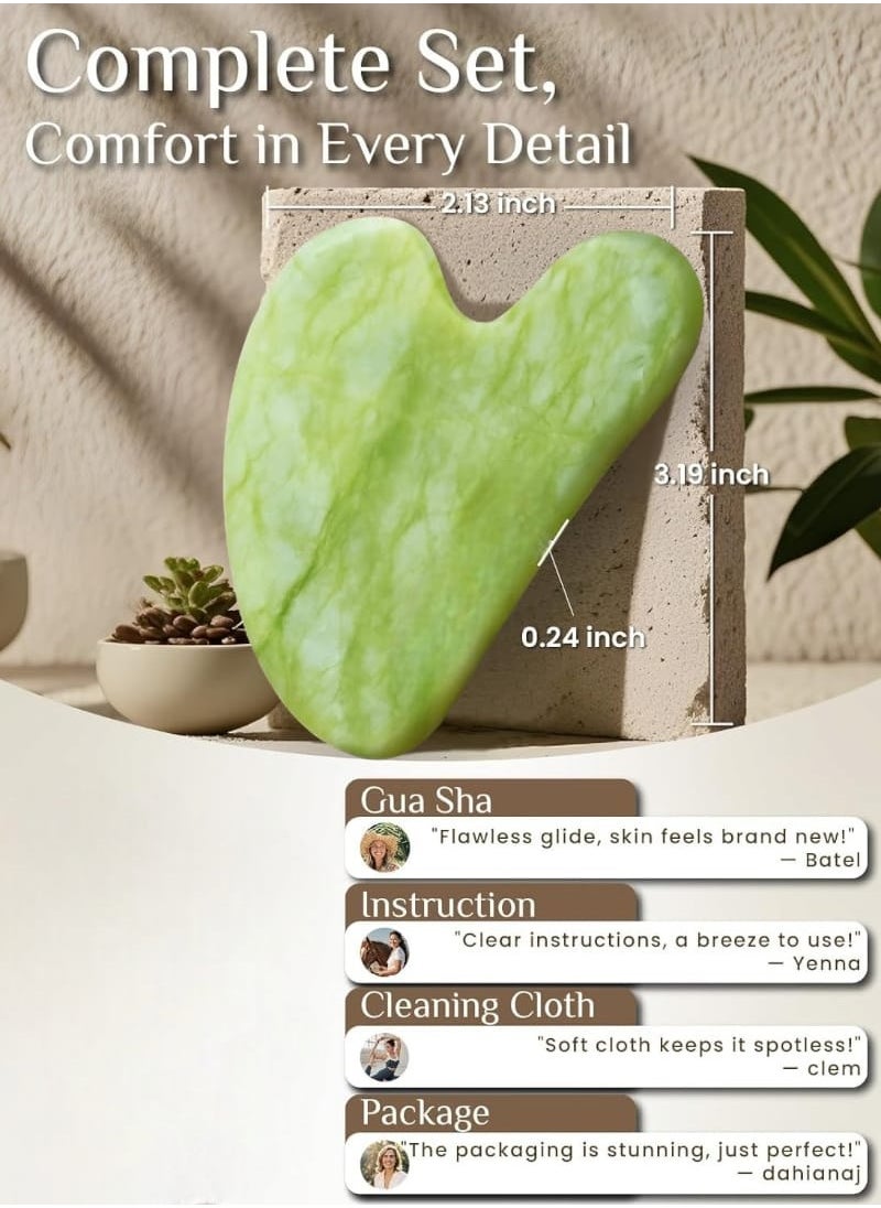 ZGTS Gua Sha stone for cleansing and softening the skin  - Image 2