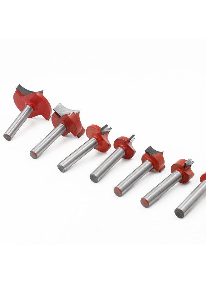 Router Bits Groove Point Cutting Round Edge 6mm Shank 16mm Blade Diameter for Woodworking Milling Cutter Tool