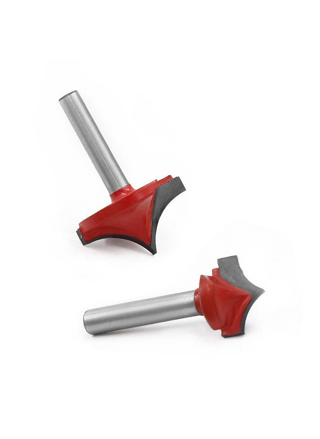 Router Bits Groove Point Cutting Round Edge 6mm Shank 16mm Blade Diameter for Woodworking Milling Cutter Tool