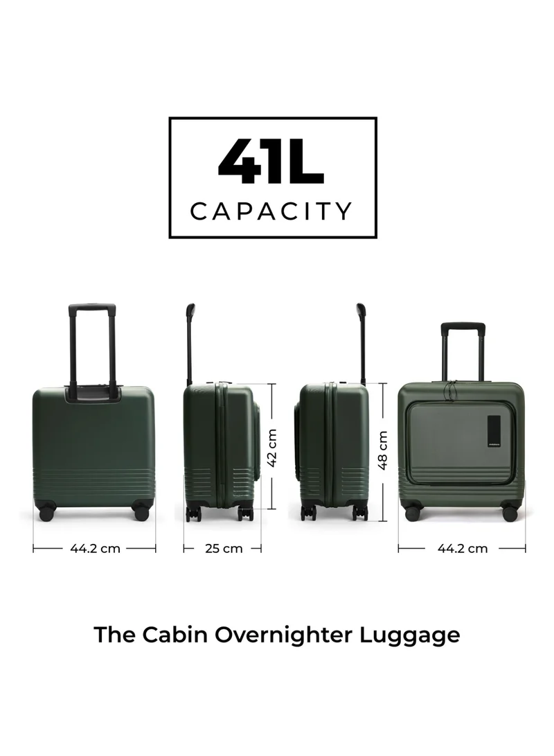 موكوبارا للتجارة ذ.م.م حقيبة المبيت الفاخرة - مادة فاخرة | أخضر عشبي، أخضر