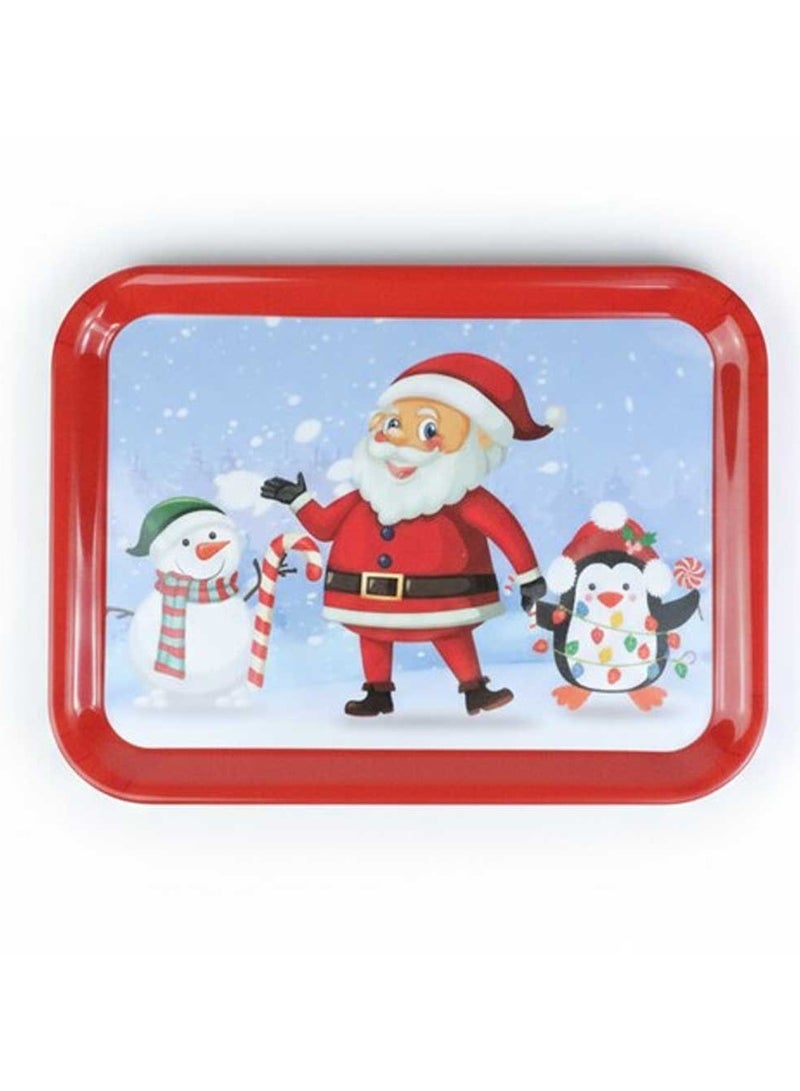 Trentor Christmas Melamine Rectangle Tray 17" - Image 4