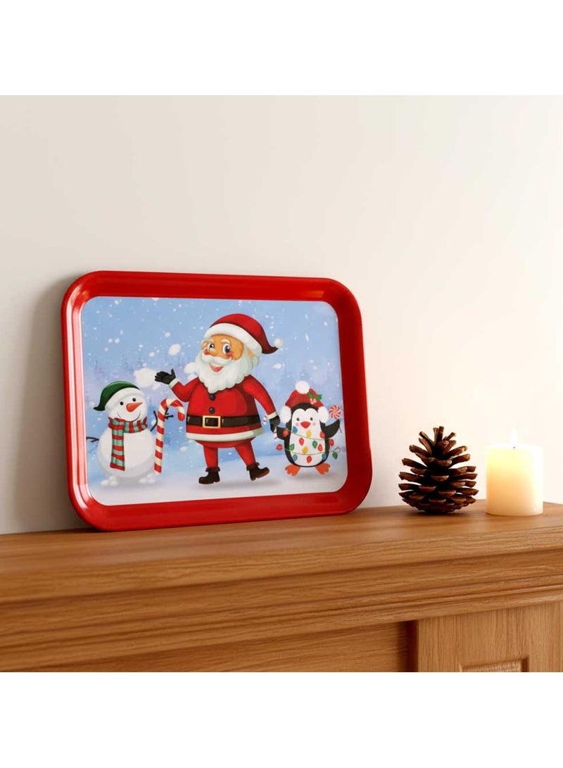 Trentor Christmas Melamine Rectangle Tray 17" - Image 3
