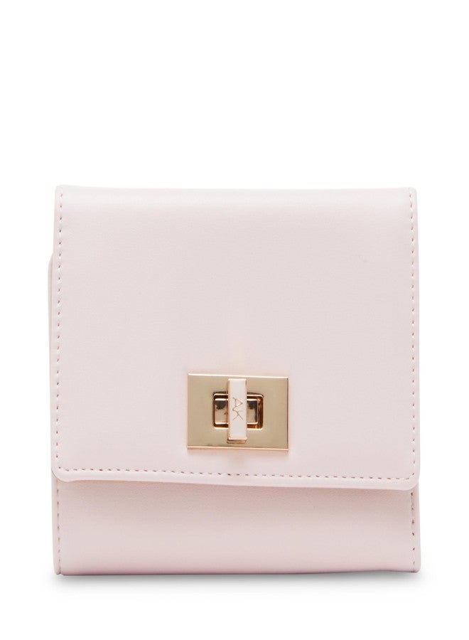 Anne Klein Women's Ak Medium Flap Turn Lock Wallet, Seaglass, X-Small - Image 1