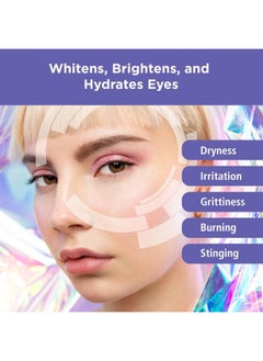 Rohto Optic Glow Whitening, Lubricant Eye Drops, Whitens, Brightens, and Hydrates Red Eyes, Fast-Acting Formula, Sterile Eye Drops, 0.4 fl oz Bottle  - Image 3