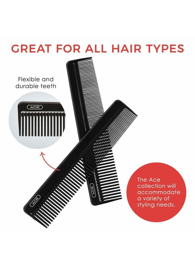 Goody Hair Ace Dressing Hair Comb, 7.5 Inch, Black, 1 Count - Image 3