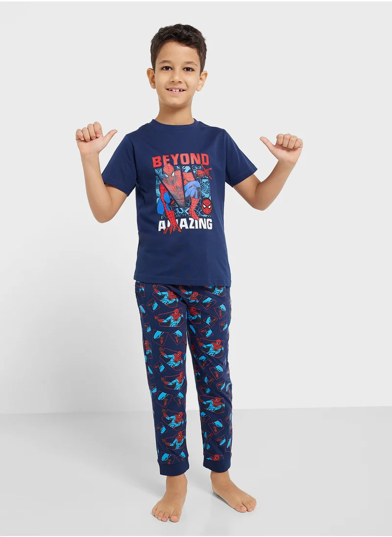 Disney Spiderman Graphic Nightwear