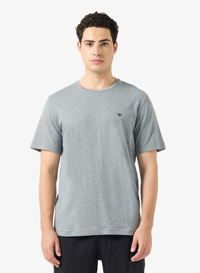 EMPORIO ARMANI Logo T-Shirt And Shorts Set - Image 3