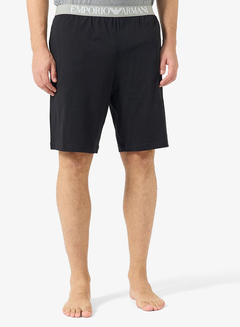 EMPORIO ARMANI Logo T-Shirt And Shorts Set - Image 4