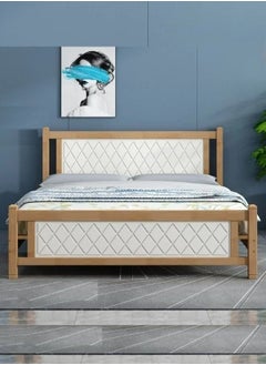 SILA Modern Wooden Bed King Size 180x200 Cm 