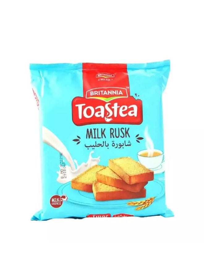 Britannia Britannia Toastea Milk Rusk Crispy Milk Toast- 207gms  - Image 1