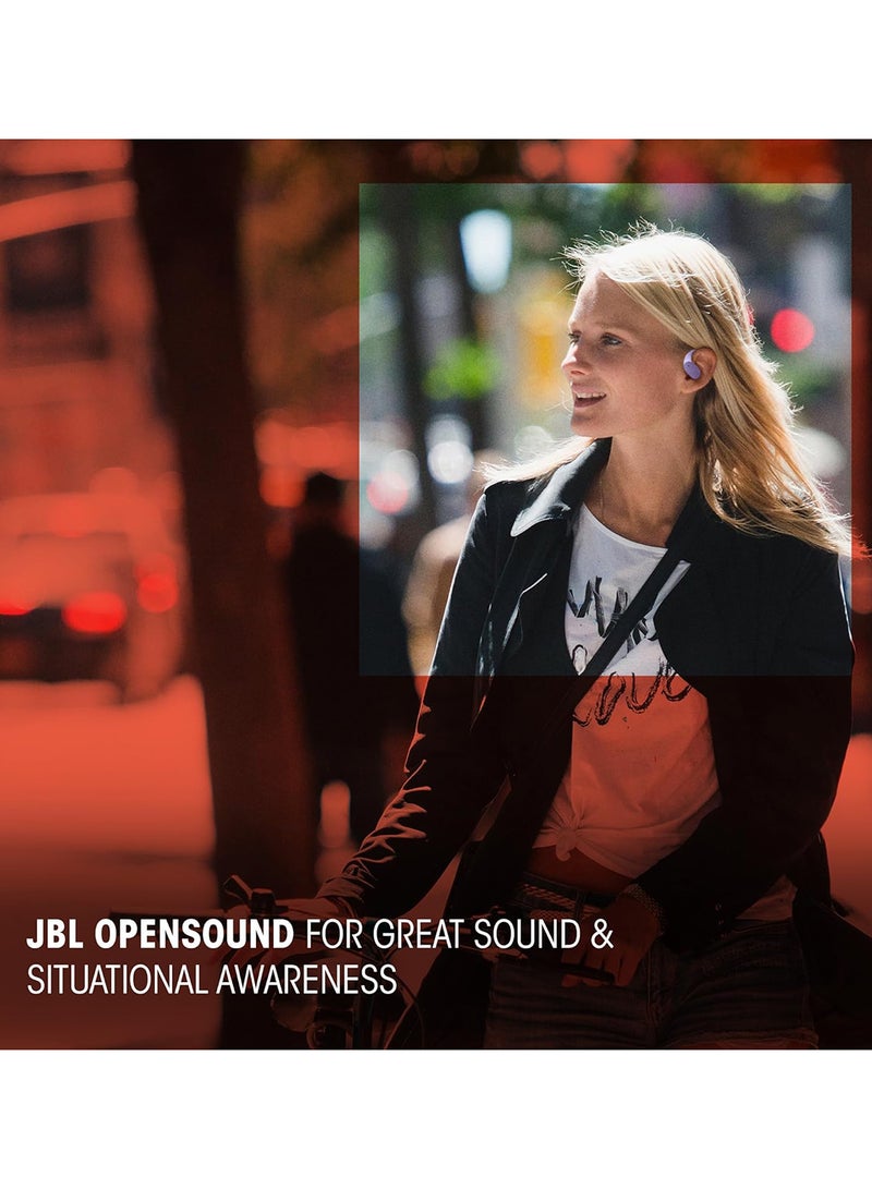 JBL Sense Lite Wireless Earbuds with Open Design and Ear Hook, JBL OpenSound Air Conduction Technology, 32 Hours Operation, Water & Dust Resistant IP54, Black black - Image 3