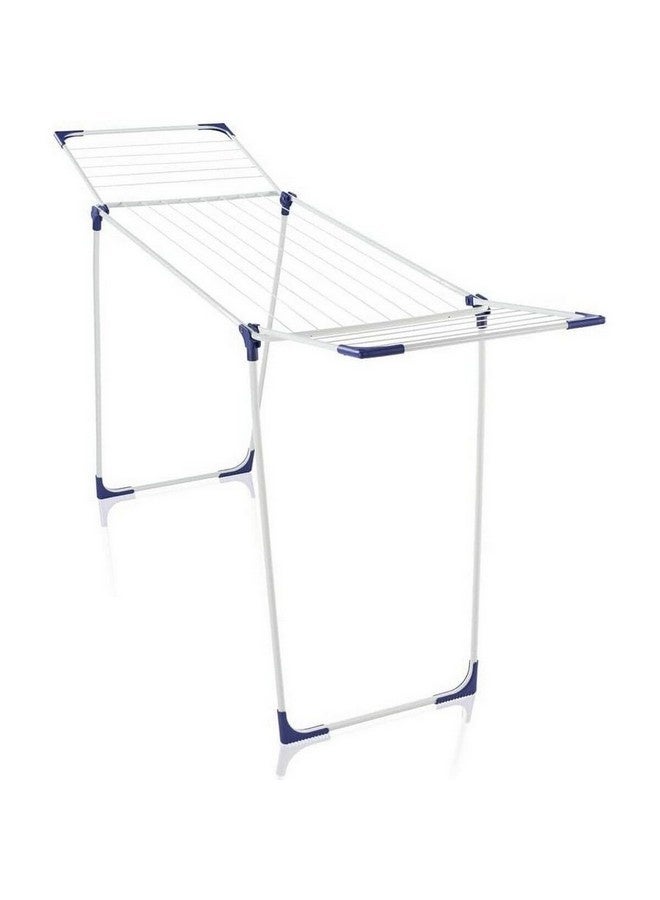 ليفهيت كلاسيك 180 منشر ملابس مدمج ثابت، أبيض وأزرق، 18 متر 81621 - Image 1