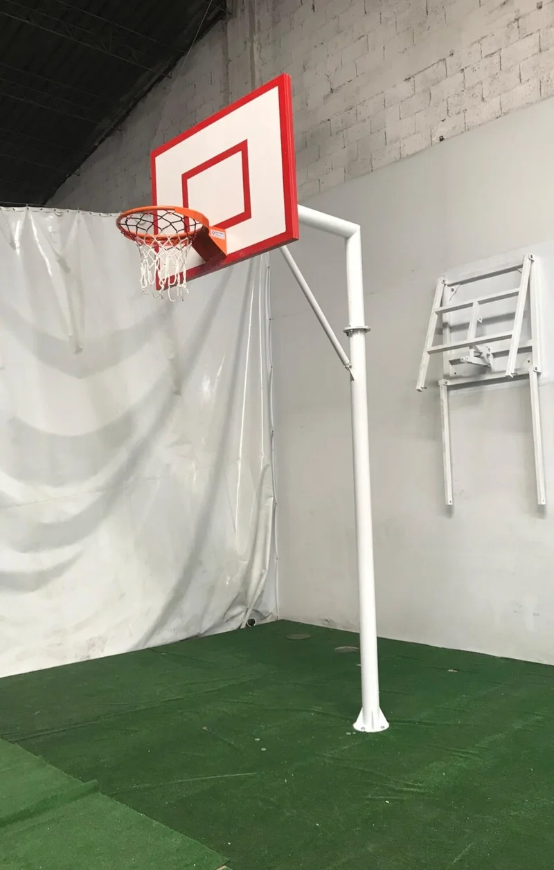 adelinspor Standard Basketball Hoop Fixed Circle 90*120 1.5 mm Sheet Metal Backboard
