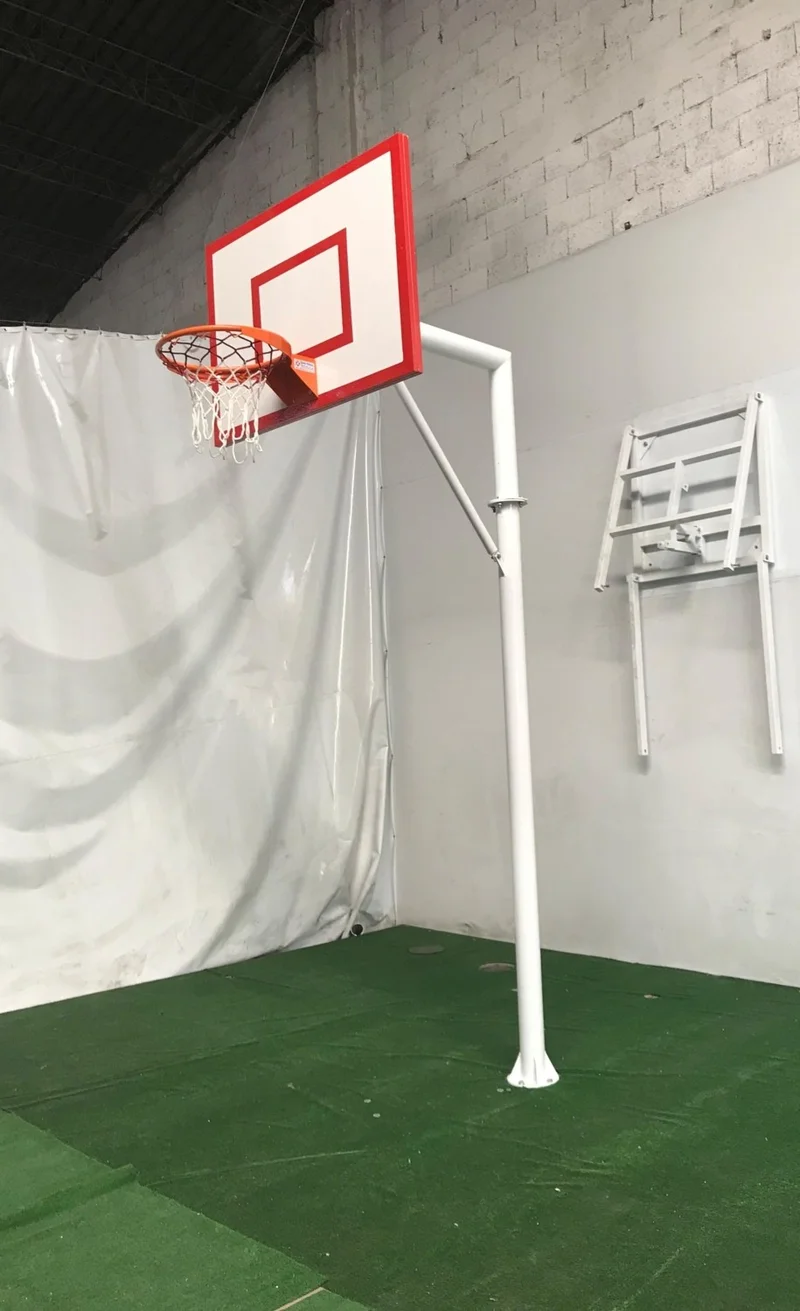 adelinspor Standard Basketball Hoop Fixed Circle 90*120 1.5 mm Sheet Metal Backboard