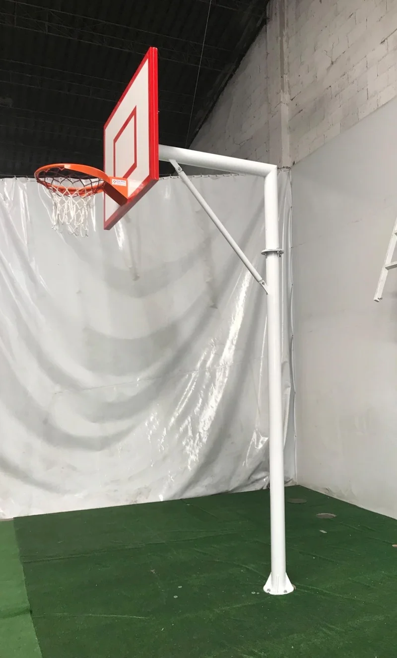 adelinspor Standard Basketball Hoop Fixed Circle 90*120 1.5 mm Sheet Metal Backboard