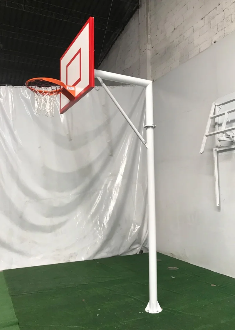 adelinspor Standard Basketball Hoop Fixed Circle 90*120 1.5 mm Sheet Metal Backboard