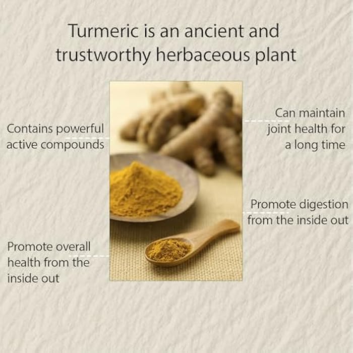 NIVELLE Pure Turmeric Curcumin Supplement 1,000mg | 95% Curcuminoids with Bee Propolis, Ginger, MCT Oil, Fat Soluble Vitamin C, & Black Pepper | Non-GMO, Gluten Free | 120 Capsules - Image 3