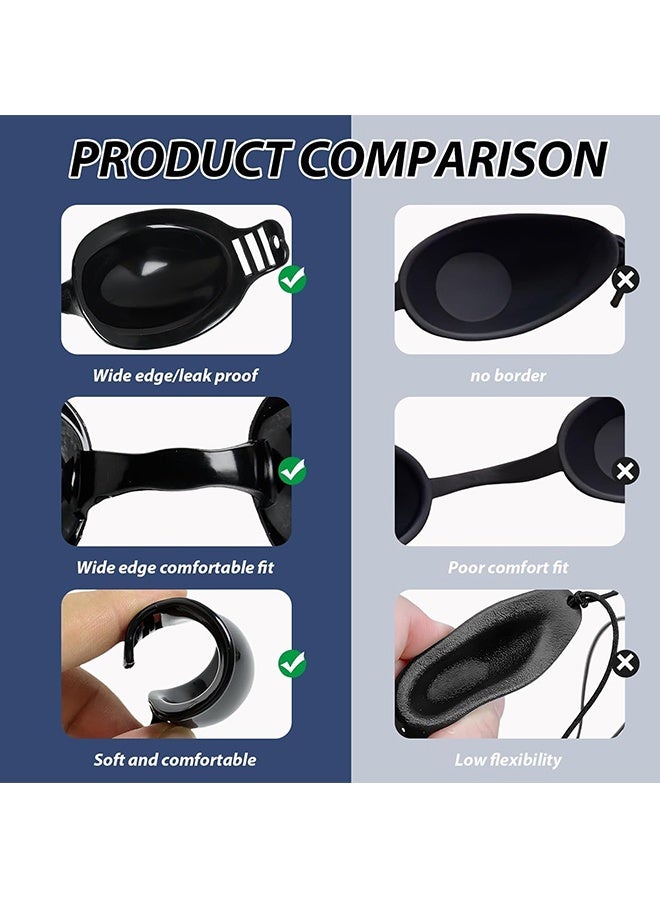 Unique 2 Pcs Laser Safety Glasses - Red Light Therapy & Laser Hair Removal Treatment - Aesthetic Patient Protection Glasses IPL, LED, UV Lamp Treatment  - Image 3