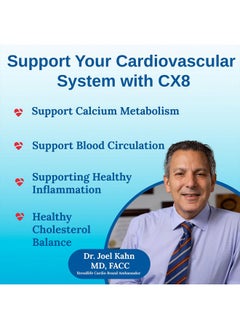 xtendlife Xtendlife CX8 Heart Health Supplement - Heart Health Supplement with Vitamin K2, Sea Buckthorn, and Vitamin D- High-Potency Formula for Optimal Cardiovascular Support  - Image 3