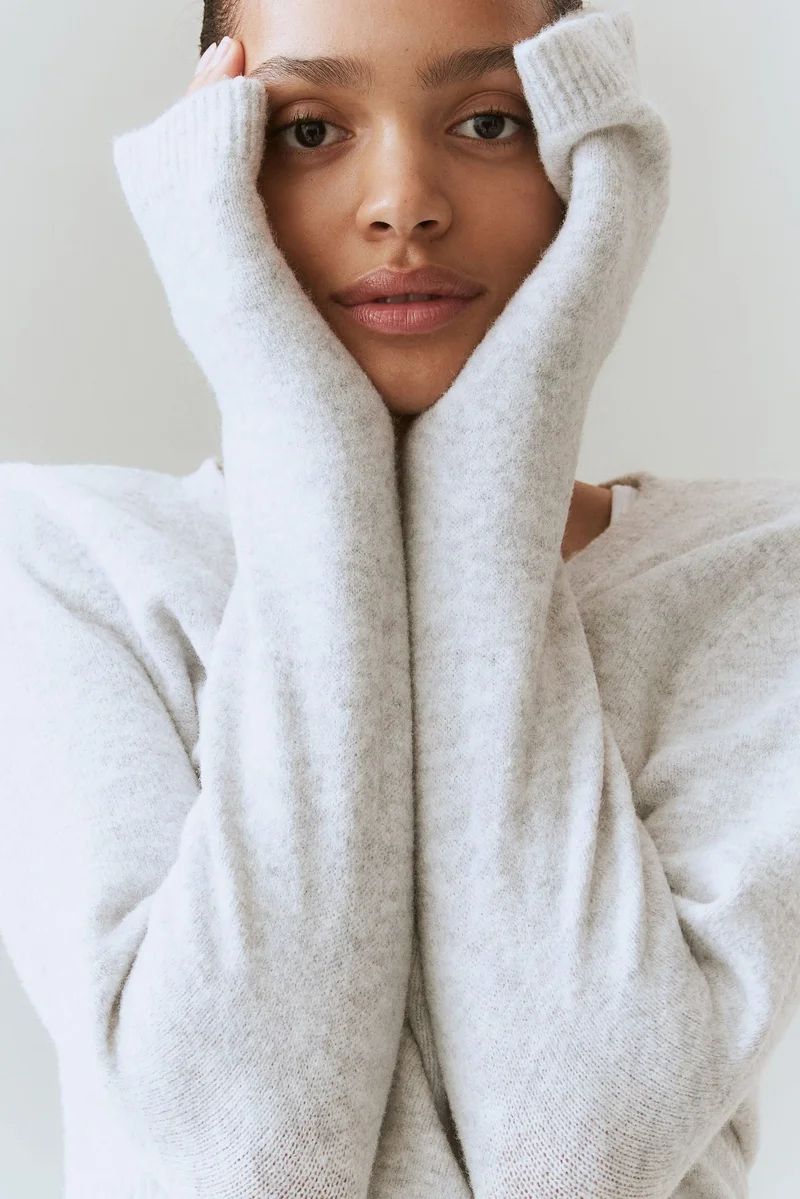 H&M Fine-knit wrap cardigan