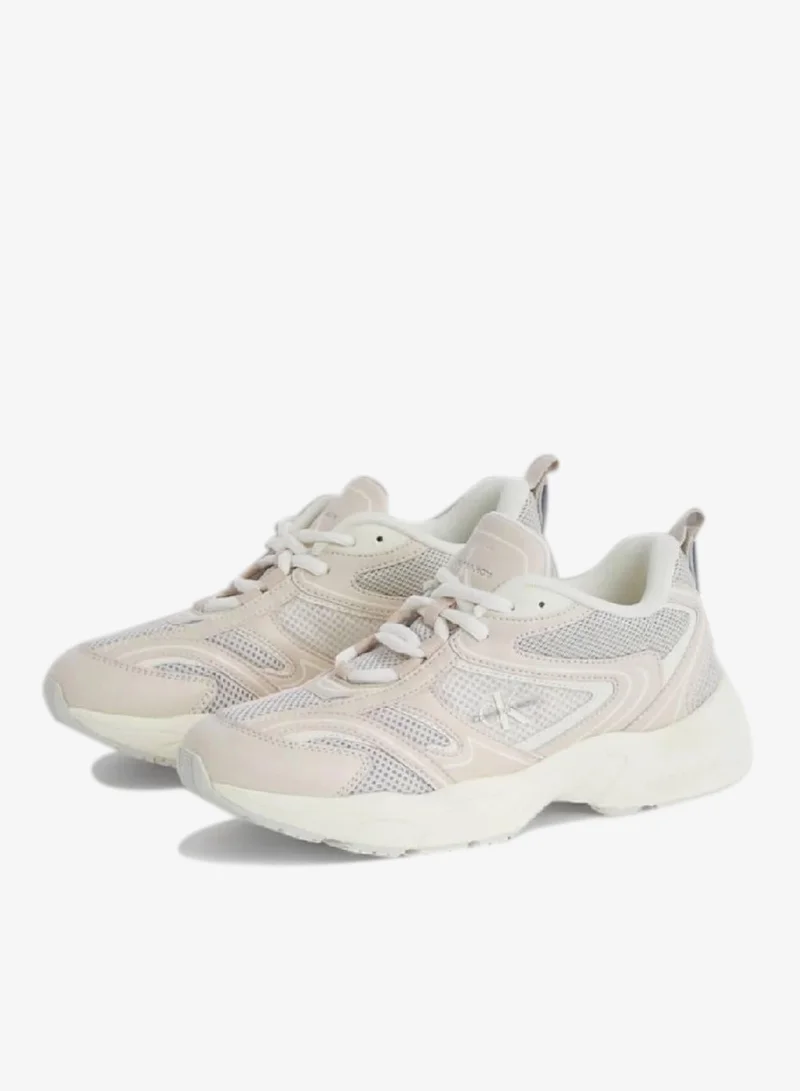 كالفن كلاين جينز حذاء رياضي من الجلد الصناعي