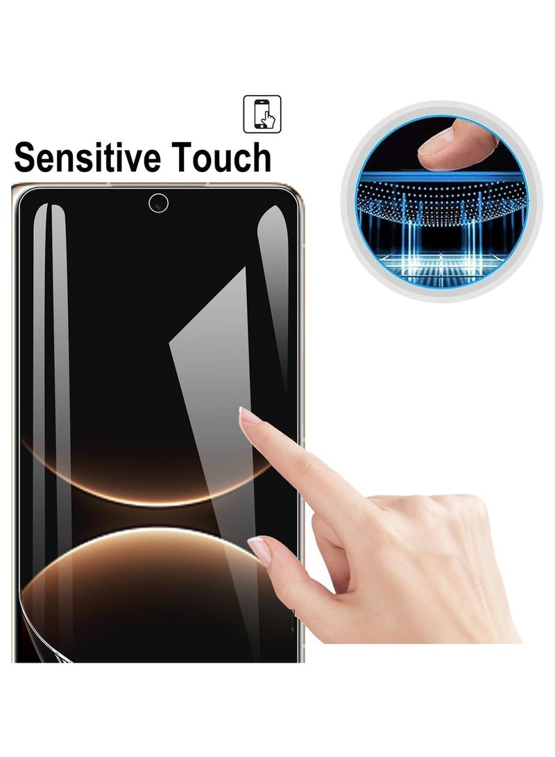 general Screen Protector Compatible with Huawei Mate X7, [2+2 Bundle] Includes TPU Protective Film + Outer Protective Film, High-Definition Transparent Flexible Edge Soft TPU, Fingerprint Unlock, Bubble-Free Installation - Image 3