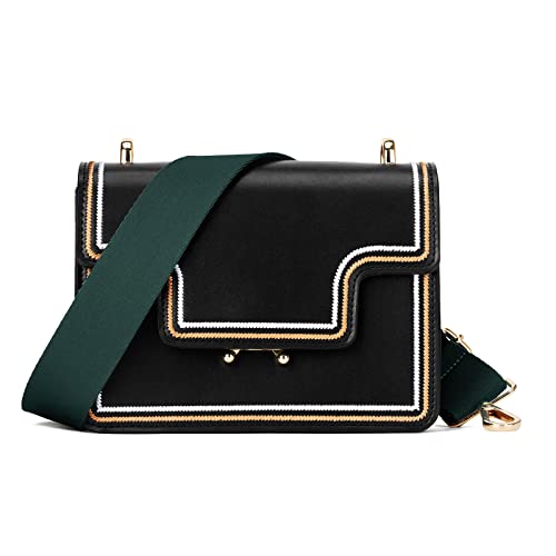 ZOOEASS Wide Shoulder Strap (Solid),Adjustable Replacement Belt Crossbody Canvas Bag Handbag (Forest Green) - Image 4