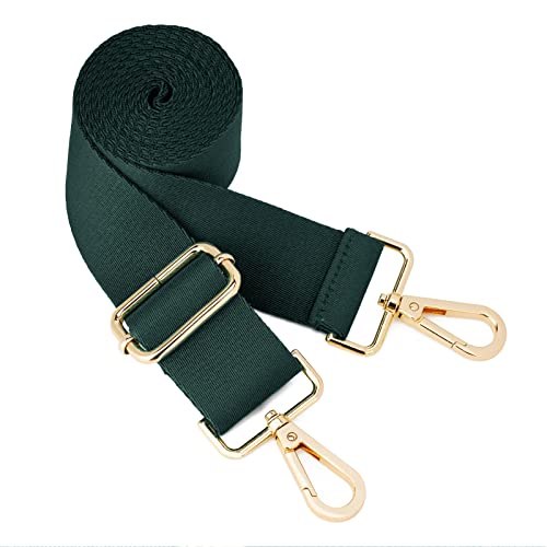 ZOOEASS Wide Shoulder Strap (Solid),Adjustable Replacement Belt Crossbody Canvas Bag Handbag (Forest Green) - Image 5