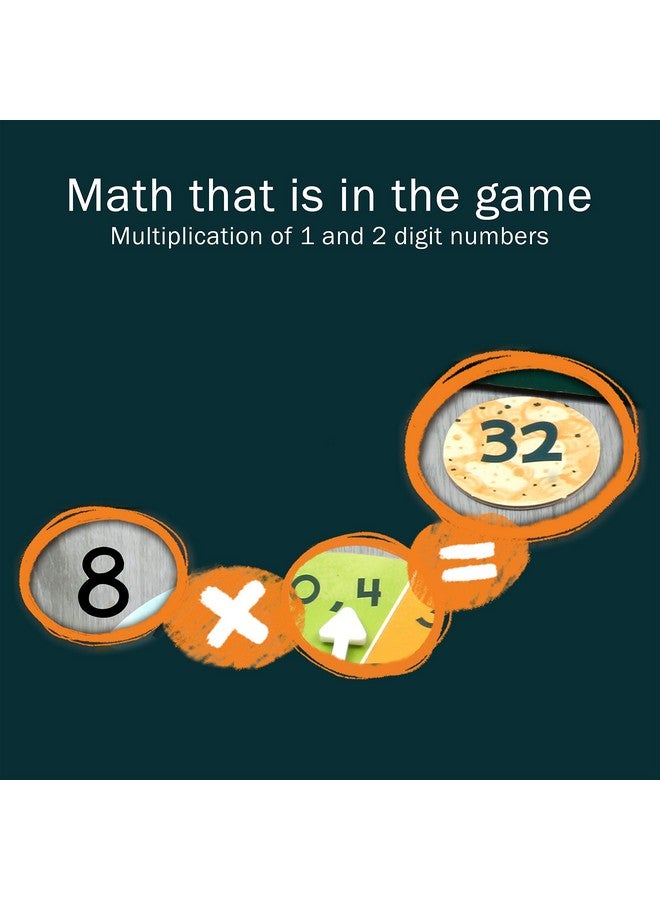 Logic Roots Say Cheese Multiplication Game - Fun Math Board Game for 7-10 Year Olds, Easy Start Advanced STEM Toy, Perfect Educational Gift for Girls & Boys, Homeschoolers, Grade 2 and Up - Image 3