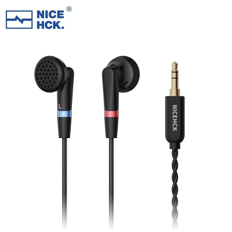 Nicehck EBX25Ti Hi-Fi Earphones, 14.2mm Beryllium-Coated Dome Diaphragm, Wired Earbud, Titanium Mmcx Iem, 4.4mm - Image 2