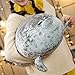 EHOTONG Cute Blob Seal Pillow Chubby Seal Plush Hug Pillow Soft Stuffed Animal Toy Gray24 - Image 4