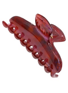 CAMILA Camila Paris CP3319 French Hair Clip for Women Thick Hair for Long Curly Wavy Hair, Red, Girls Hair Claw Clips Fashion Styling Hair Accessories for Women, Strong Hold No Slip Grip, Made in France 