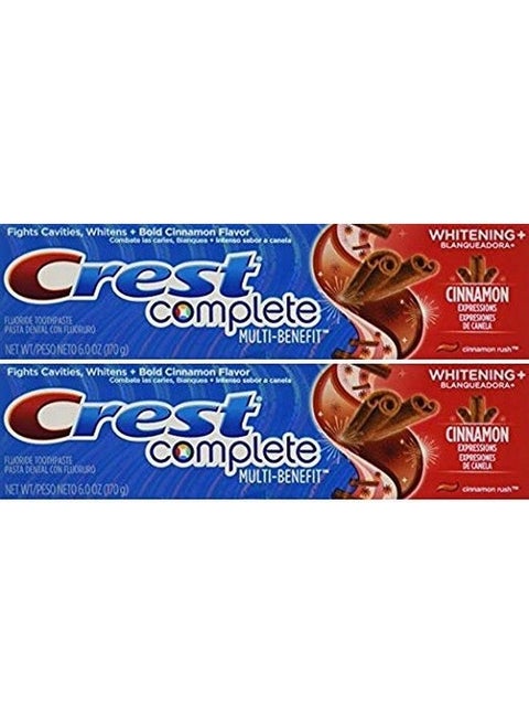 Cinnamon Toothpaste 6 Ounce Pack Of 2