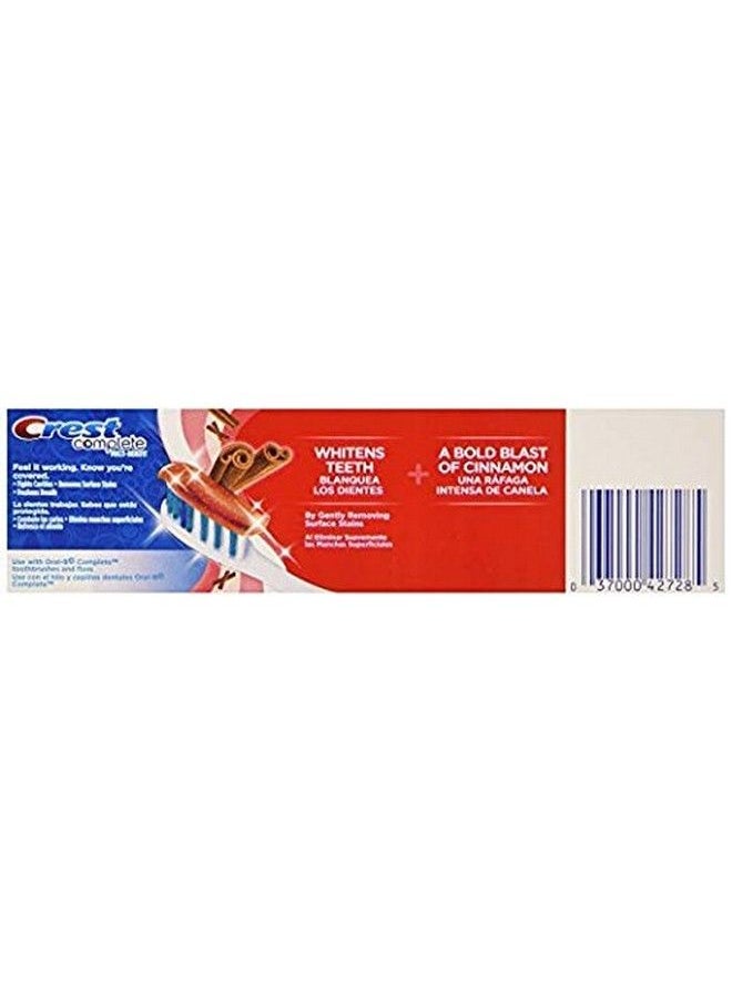 Crest - Cinnamon Toothpaste 6 Ounce Pack Of 2 - Image 1