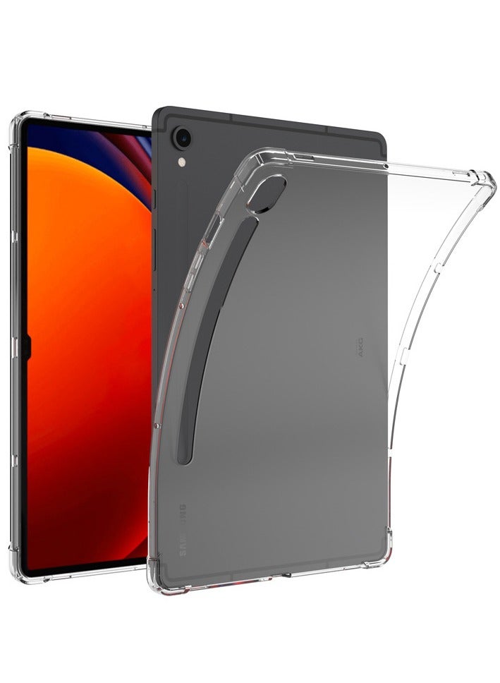 Case for Samsung Galaxy Tab S10 FE Plus 13.1 inch Airbag Drop Protection Soft Flexible Silicone TPU Shockproof Anti Yellowing Cover - Image 1