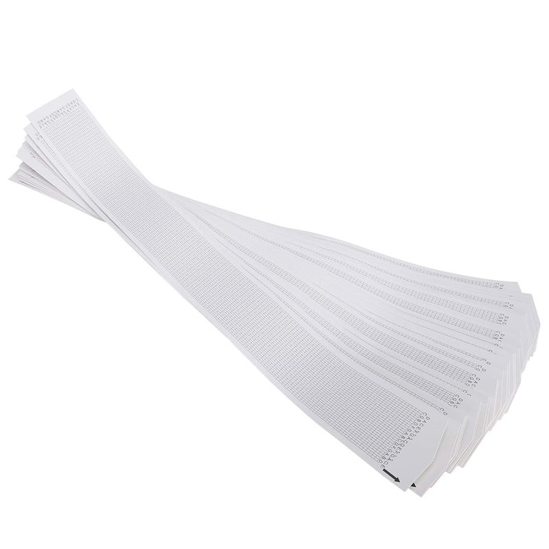 Fydun 30 Note Hand Crank Music Box Paper Tape Blank DIY Refill Strip - Image 4