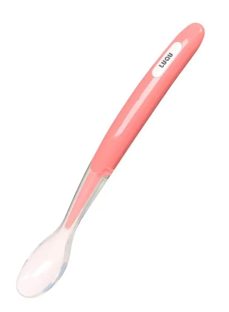 Luqu Spoon Silicone Pink