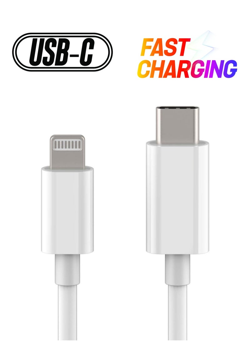 ELTRAZONE - USB C to Lightning Cable 6.6ft [Apple MFi Certified] PD Fast Charging and Hi-speed Syncing Cord Compatible with iPhone X/XS/XR/XS MAX/8/8 Plus, iPad Pro 2017 - Image 1