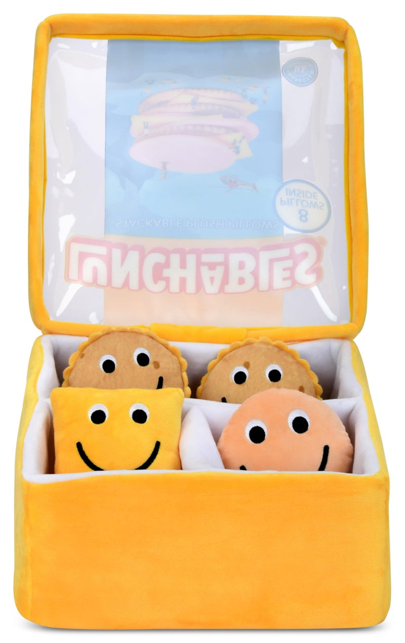 iscream Kraft Lunchables Package 11" x 11" Pillow Set with Mini Turkey, Cheese & Crackers Pillows - Image 3