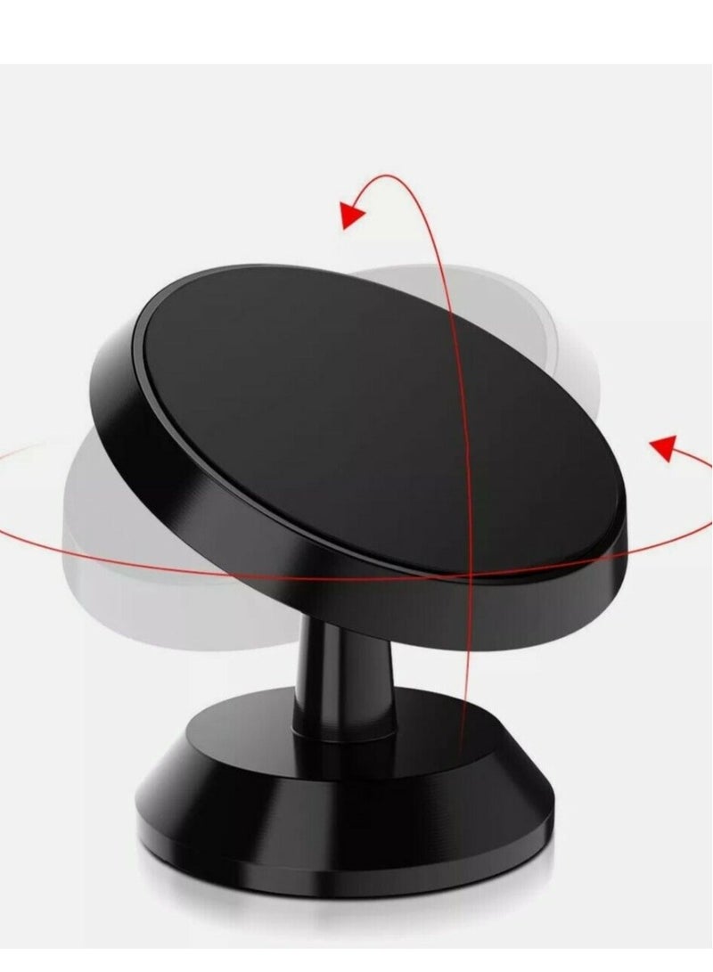 ELTRAZONE In Car Magnetic Phone Holder Mount Dashboard Dash Mobile Rotate 360 Swivel Stick - Image 1