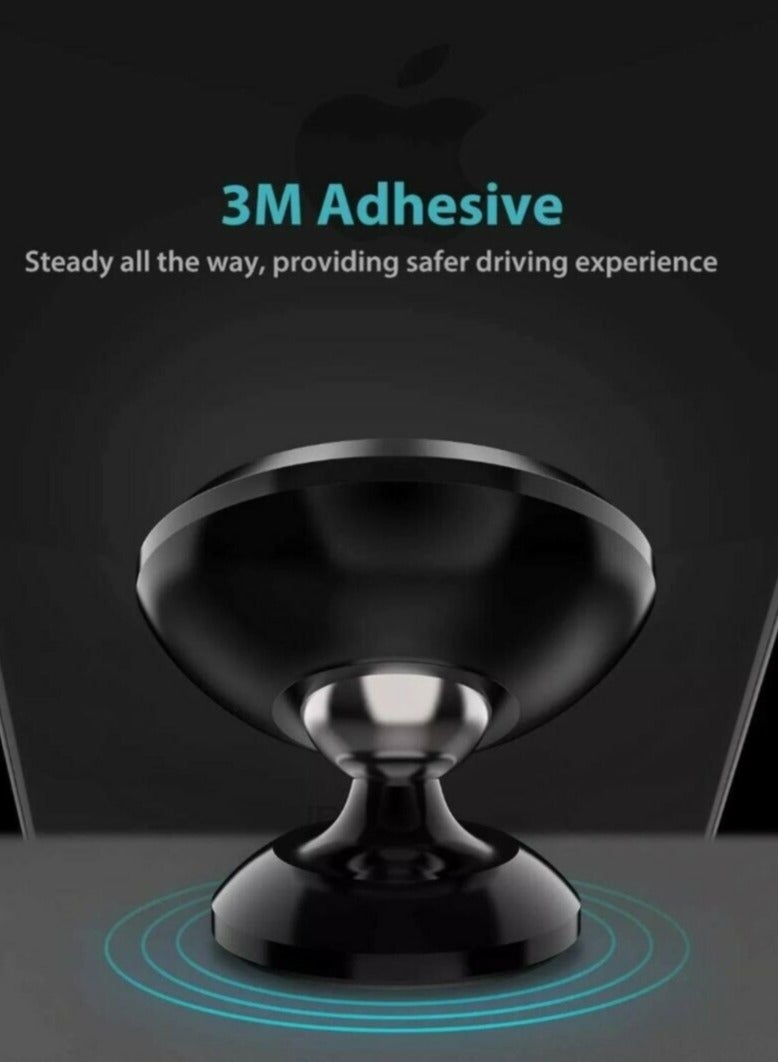 ELTRAZONE In Car Magnetic Phone Holder Mount Dashboard Dash Mobile Rotate 360 Swivel Stick - Image 2