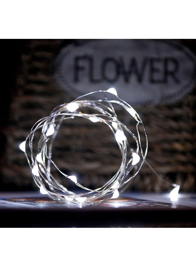 erorex Light Waterproof Starry Firefly Copper Wire String Light 20M 200 Led 8 Modes With Remote Control For Wedding Home Decorations Warm White Clear Sedc Tmm - Image 3