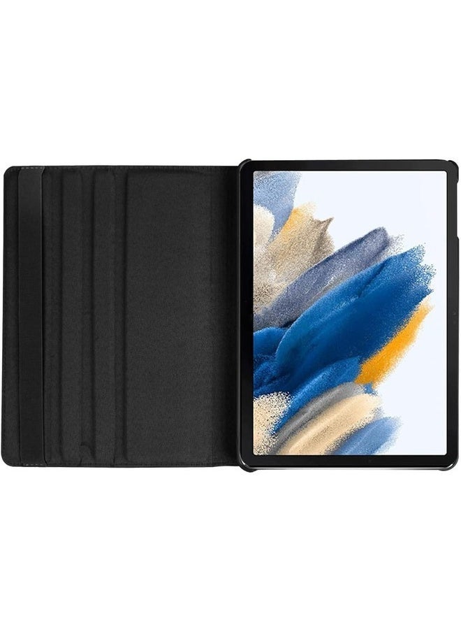 Raxoom Galaxy Tab A9 Case - 360Â° Rotatable Tablet Cover for Samsung Galaxy Tab A9 8.7 Inch (2023, SM-X200/SM-X205/SM-X207) - PU Leather Protective Cover with Auto Wake/Sleep - Black - Image 4