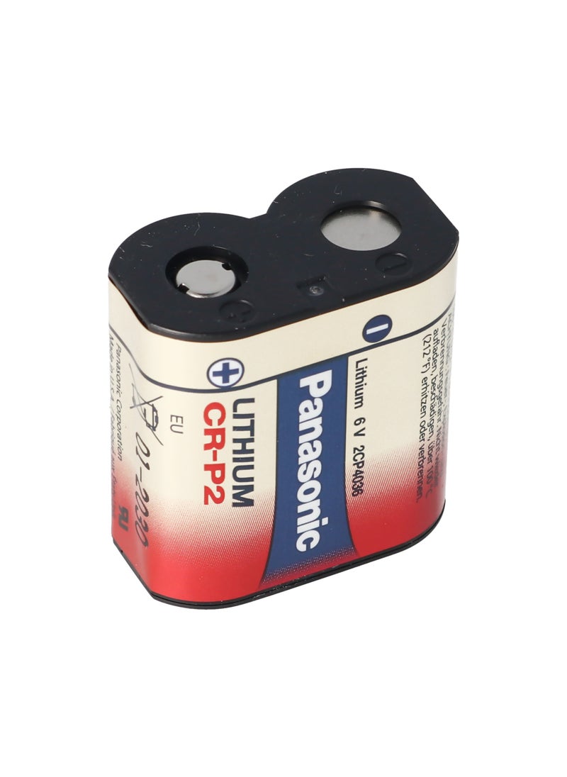 Panasonic - Panasonic CR-P2 Lithium 6V Batteries - 2 Pieces - Image 1