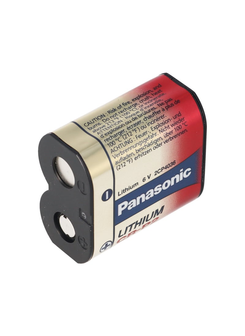Panasonic - Panasonic CR-P2 Lithium 6V Batteries - 2 Pieces - Image 1