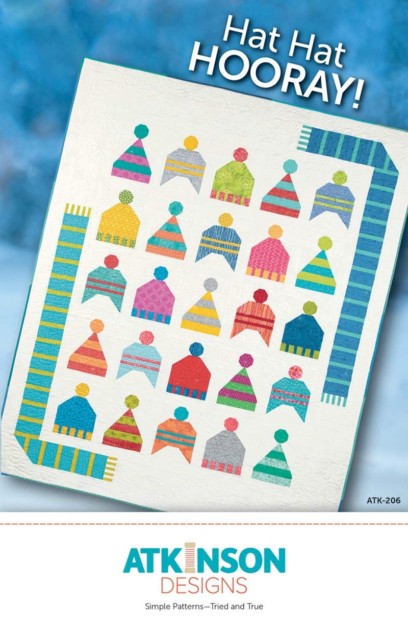 Atkinson Designs Hat Hat Hooray Quilt Pattern - Image 4
