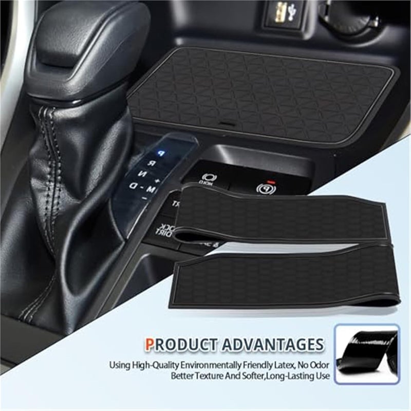 Vuzmode Non-Slip Rubber Mats for Toyota RAV4 2019-2024 - Image 5